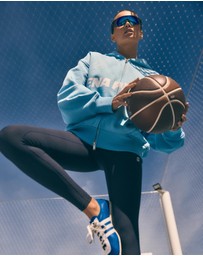 ENA PELLY - Multi Logo Zip Thru Hoodie