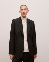 Trenery - Soft Classic Blazer in Black