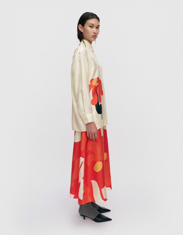 Marimekko - Koostumus Kukkahattu Skirt