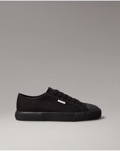 Calvin Klein - Alvaro Cotton Canvas Logo Trainers