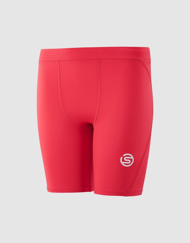 SKINS - Youth Compression Half Tight - Red