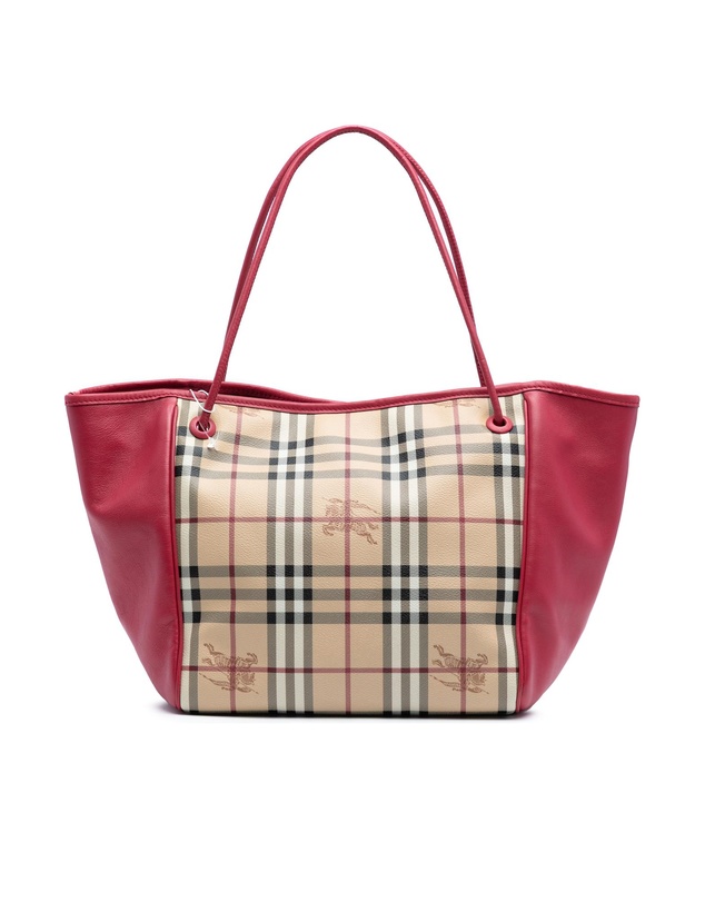 Pre-Loved by Azura Reborn - Pre-Loved Small Haymarket Check Coated Canvas Canterbury Tote