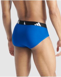 adidas Sportswear - 2 Pack Active Flex Cotton Body Brief Underwear
