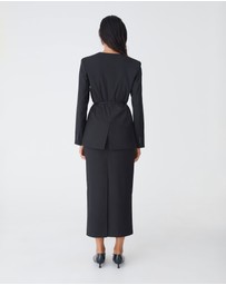 Forcast - Aaria Collarless Blazer