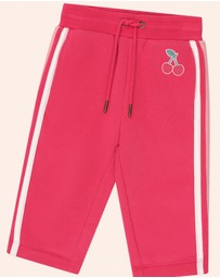 Huxbaby - Cherry Racer Stripe Trackpants - Babies-Kids