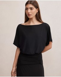Forever New - Parker Draped Jersey Midi Dress
