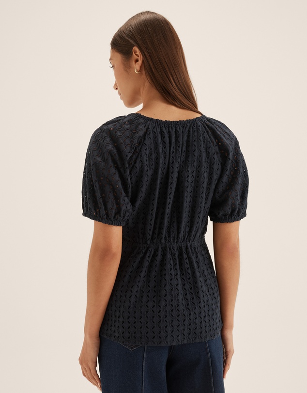 Review - Mabel Broderie Blouse