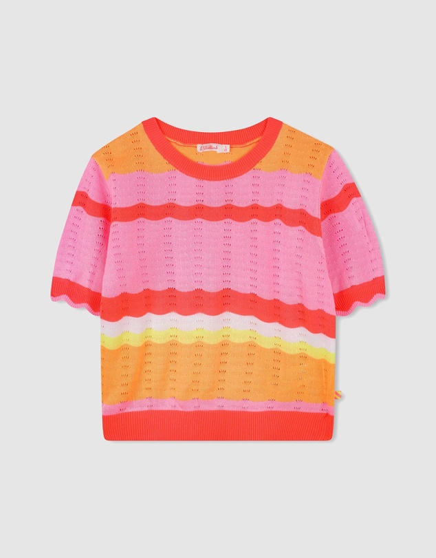 Billieblush - Short Sleeves Sweater Jumper - Kids-Teens