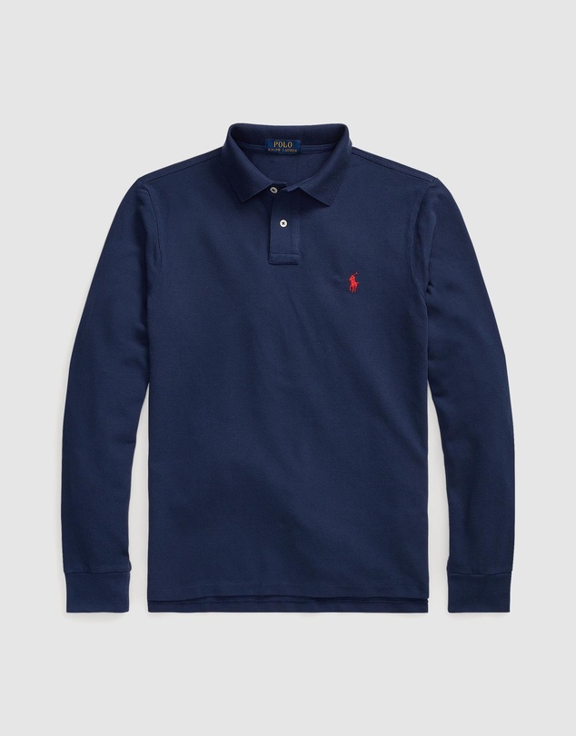 Polo Ralph Lauren - Slim Fit Mesh LS Polo