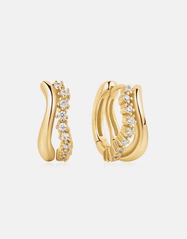 Ania Haie - Gold Sparkle Double Huggies