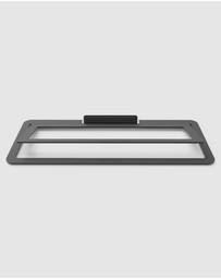 iWorld - Kanto S10 Low-Profile Angled Sound Bar and Center Channel Speaker Stand for Home Theater