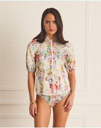 Aqua Blu Australia - Dianthus Jillian Rash Guard