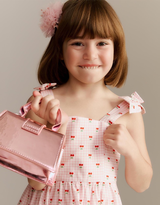 Bardot Junior - Suki Cherry Mini Dress - Kids-Teens