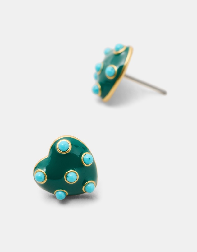 MIMCO - Polka Heart Stud Earrings