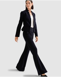 SACHA DRAKE - Front Zip Peplum Jacket