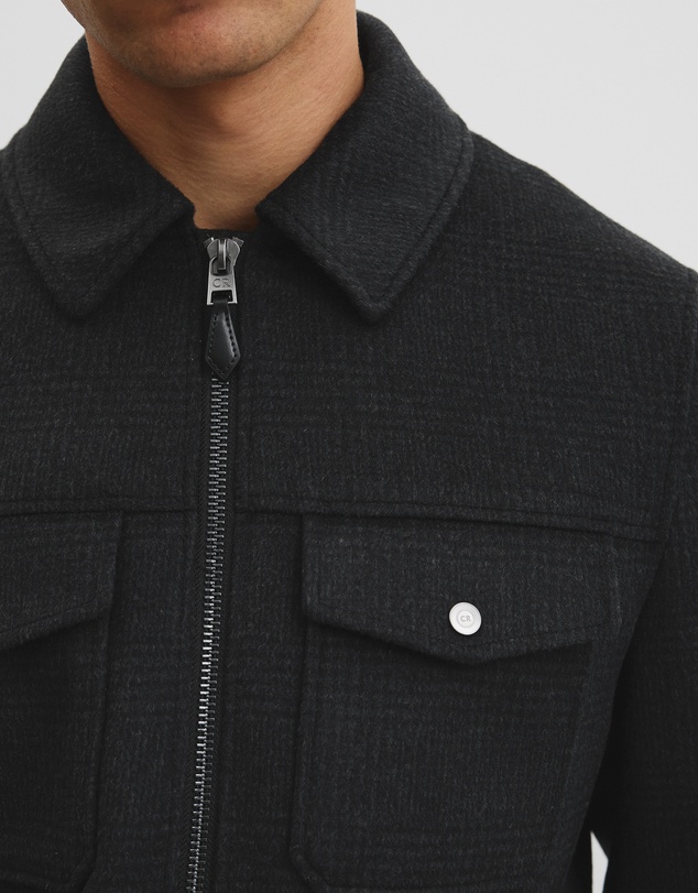 Country Road - Check Zip Through Jacket