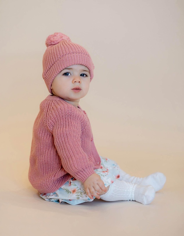 Bebe by Minihaha - Gemma Organic Knitted Beanie - Babies-Kids