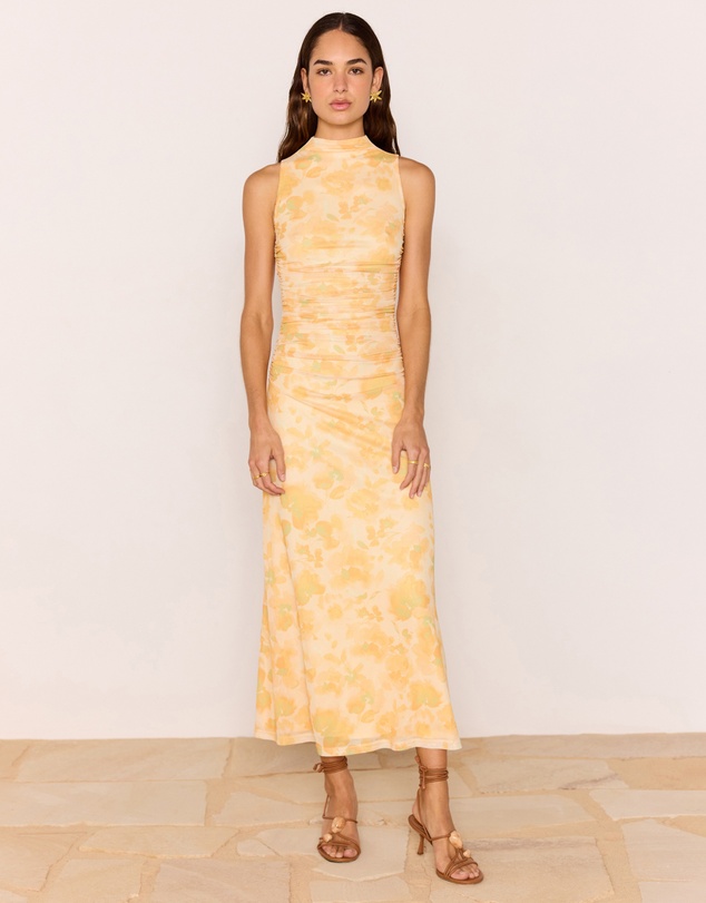 MINKPINK - Clair Mesh Midi Dress