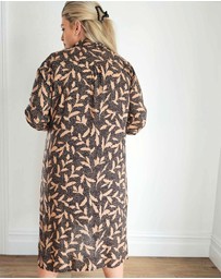 Hope & Harvest - French Girl Midi Shirt Dress