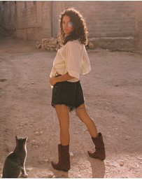 KINGA CSILLA - KC Essential Reckless Denim Shorts