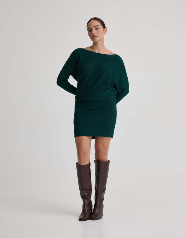 Oxford - Juliette Knitted Rib Dress