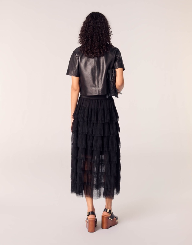 Maje - Valdom Leather Blazer