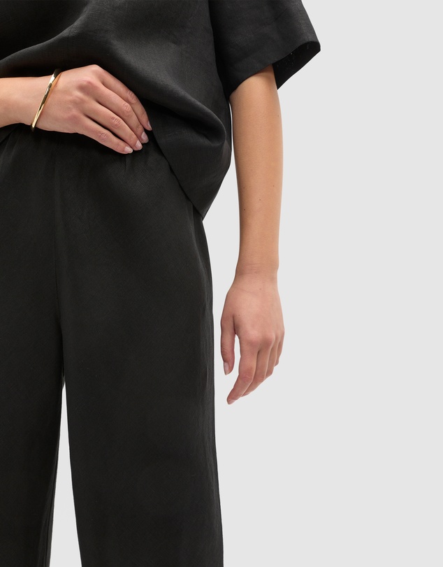 Seed Heritage - Core Linen Easy Wide Leg Pant