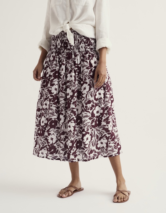 Seasalt - Rosemary A-Line Midi Skirt