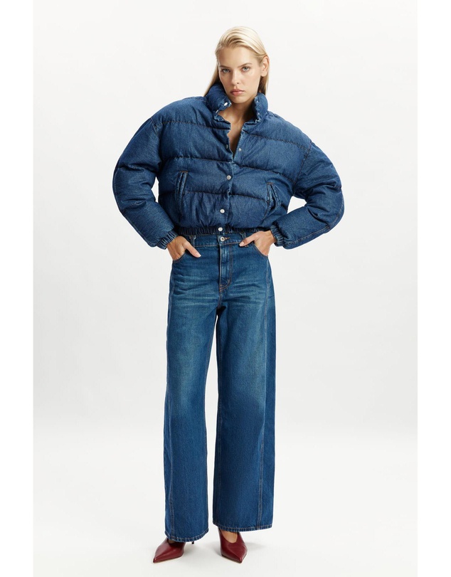 Bardot - Denim Bomber Jacket