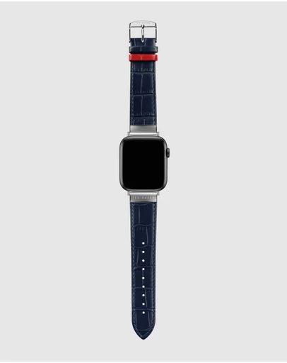 Ted Baker - Ted Baker Apple Band - Ted Metal Croco Blue