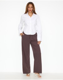 Dazie - Lacey Tie Back Shirt