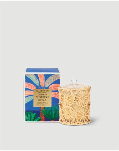 Glasshouse Fragrances - Lagoon Afternoon 380g Soy Candle