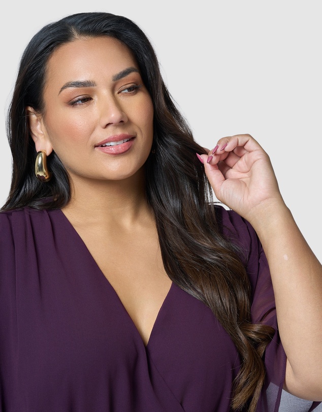 Pink Dusk by Curve Project - Hypnotic Maxi Dress