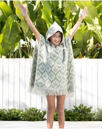 Bambury - Cocos Kids Poncho Sage
