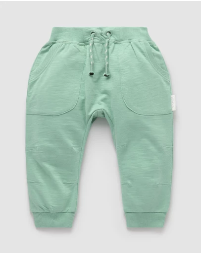 Purebaby - Slouchy Pants -Kids-Babies