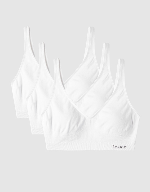 Boody - 3-Pack Shaper Crop Bra