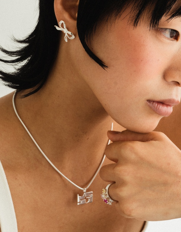 Sunday Stephens - SS Signet Necklace