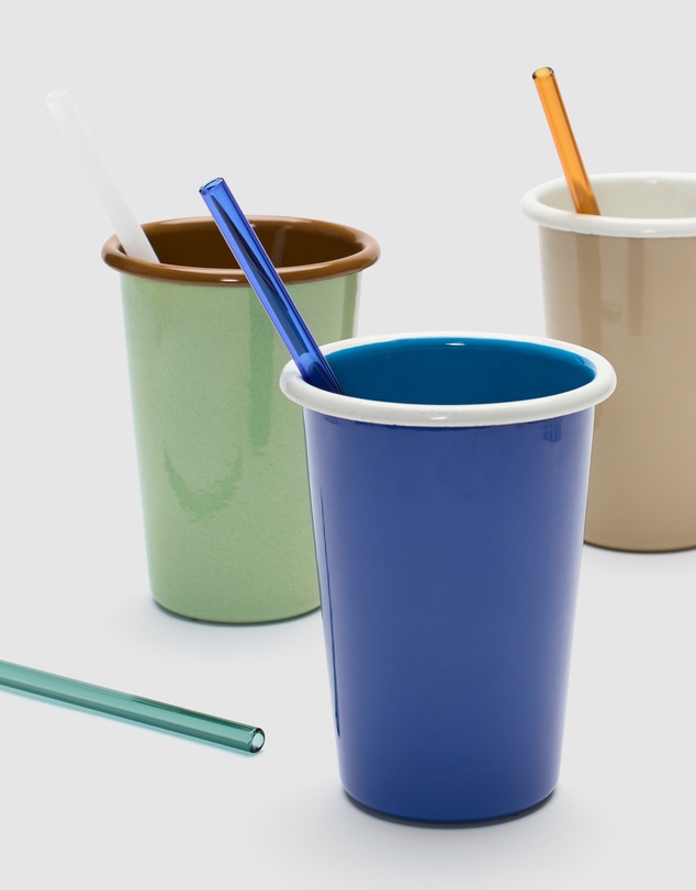 Seed Heritage - Florence Glass Straw Set of 4