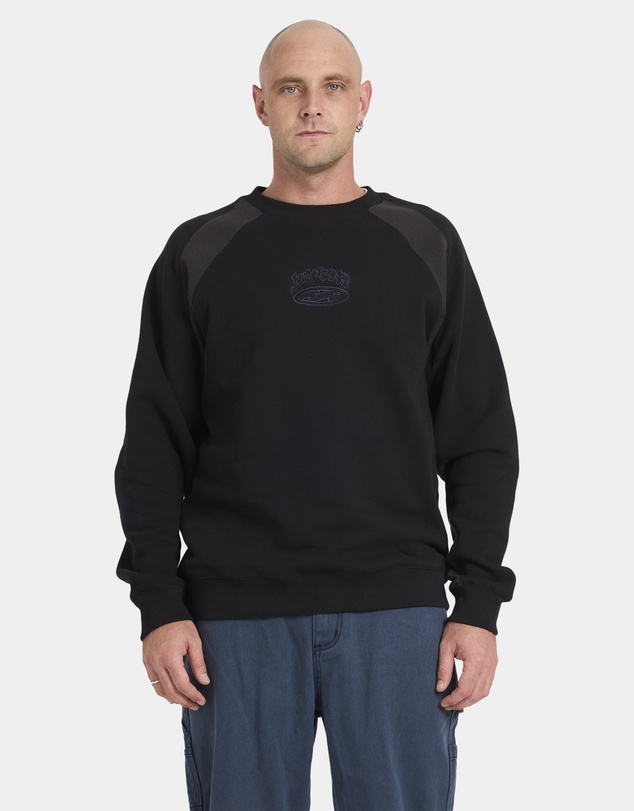Billabong - Mens Bad Dog Crew Neck Fleece Top
