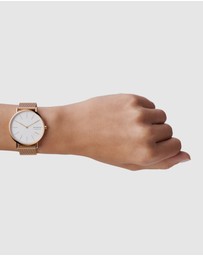 Skagen - Signatur Rose Gold Tone Analogue Watch