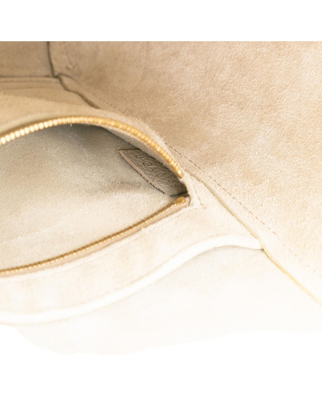 Pre-Loved by Azura Reborn - Pre-Loved Small Soft Grained Calfskin Seau Sangle Bucket Bag