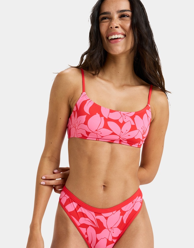 Roxy - Womens Khloe Basic Bralette Bikini Top