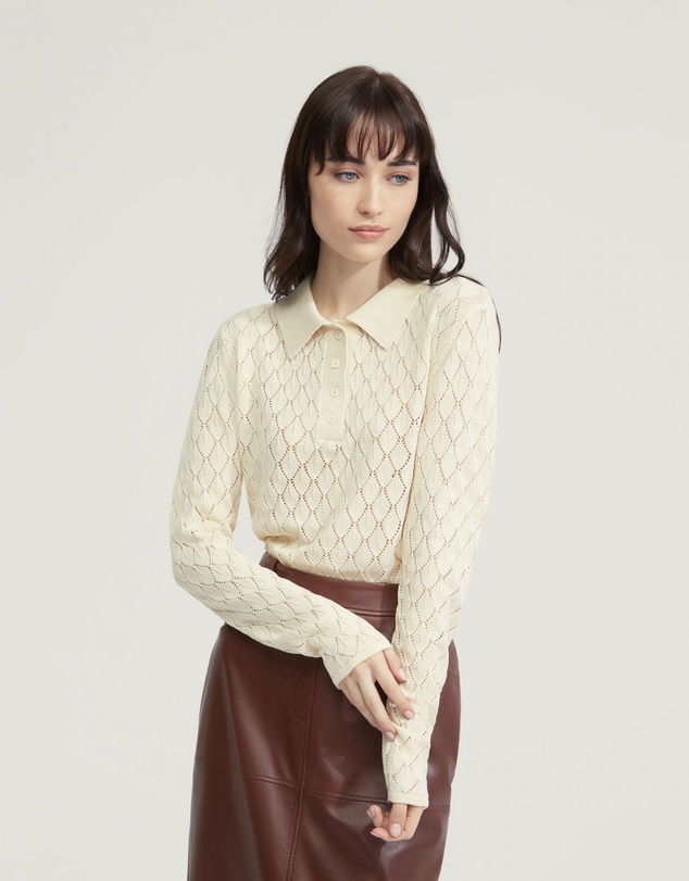 Oxford - Hana Polo Neck Knit