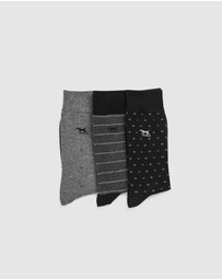 Rodd & Gunn - Seacliff Multi Sock 3 Pack