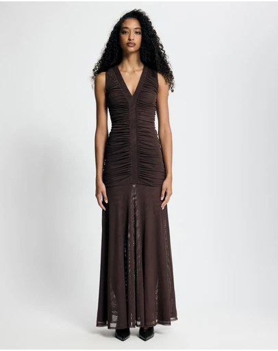 Lover - Elara Mesh Maxi Dress