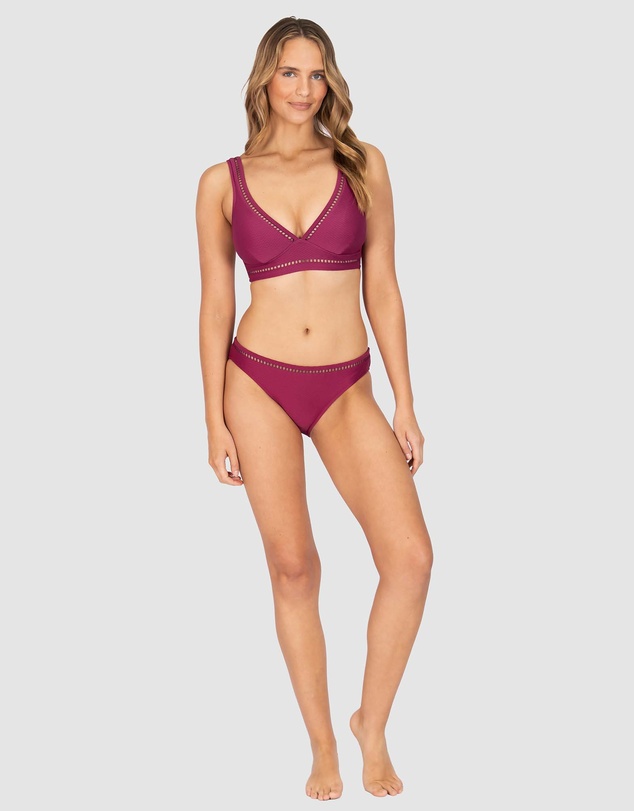 Baku Swimwear - Rococco D/DD Cup Longline Bikini Bra Top