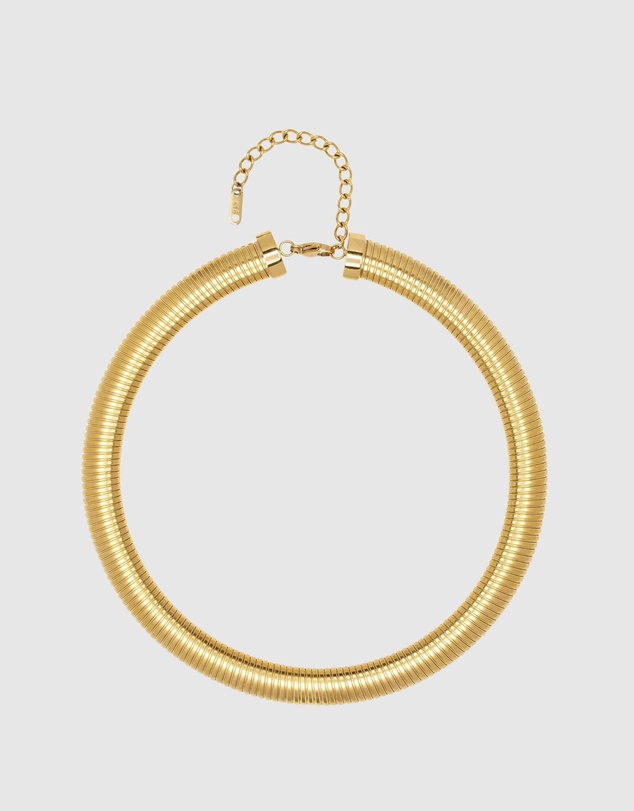Nialaya Jewellery - Gold Stretch Choker