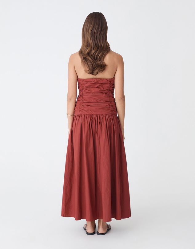 Forcast - Cathy Cotton Modal Midi Dress