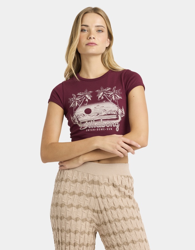 Billabong - Womens Catch Some Sun T-Shirt