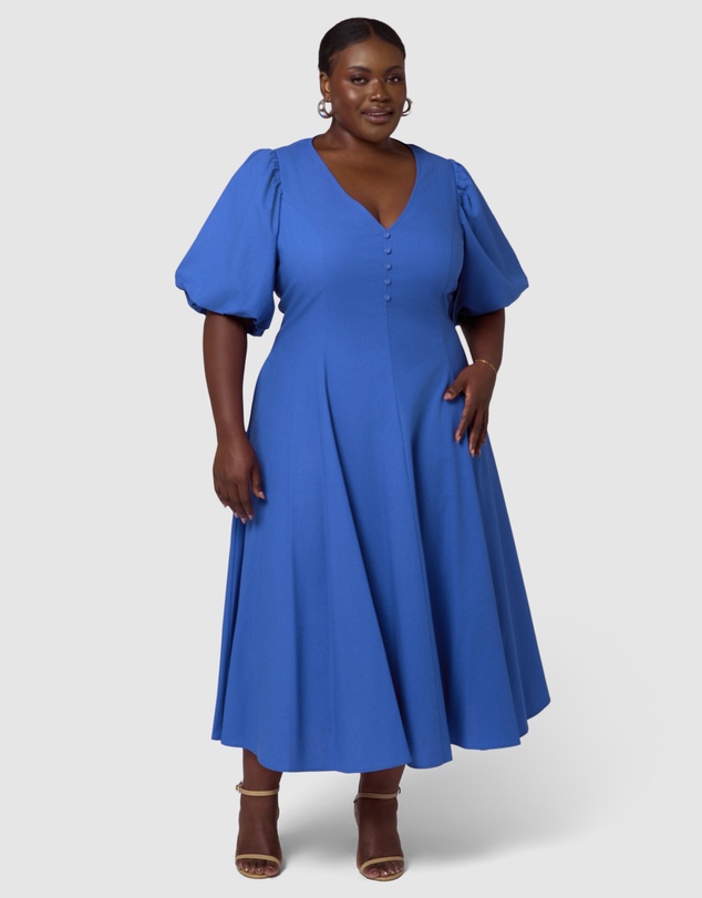Pink Dusk by Curve Project - Ignition Midi Dress